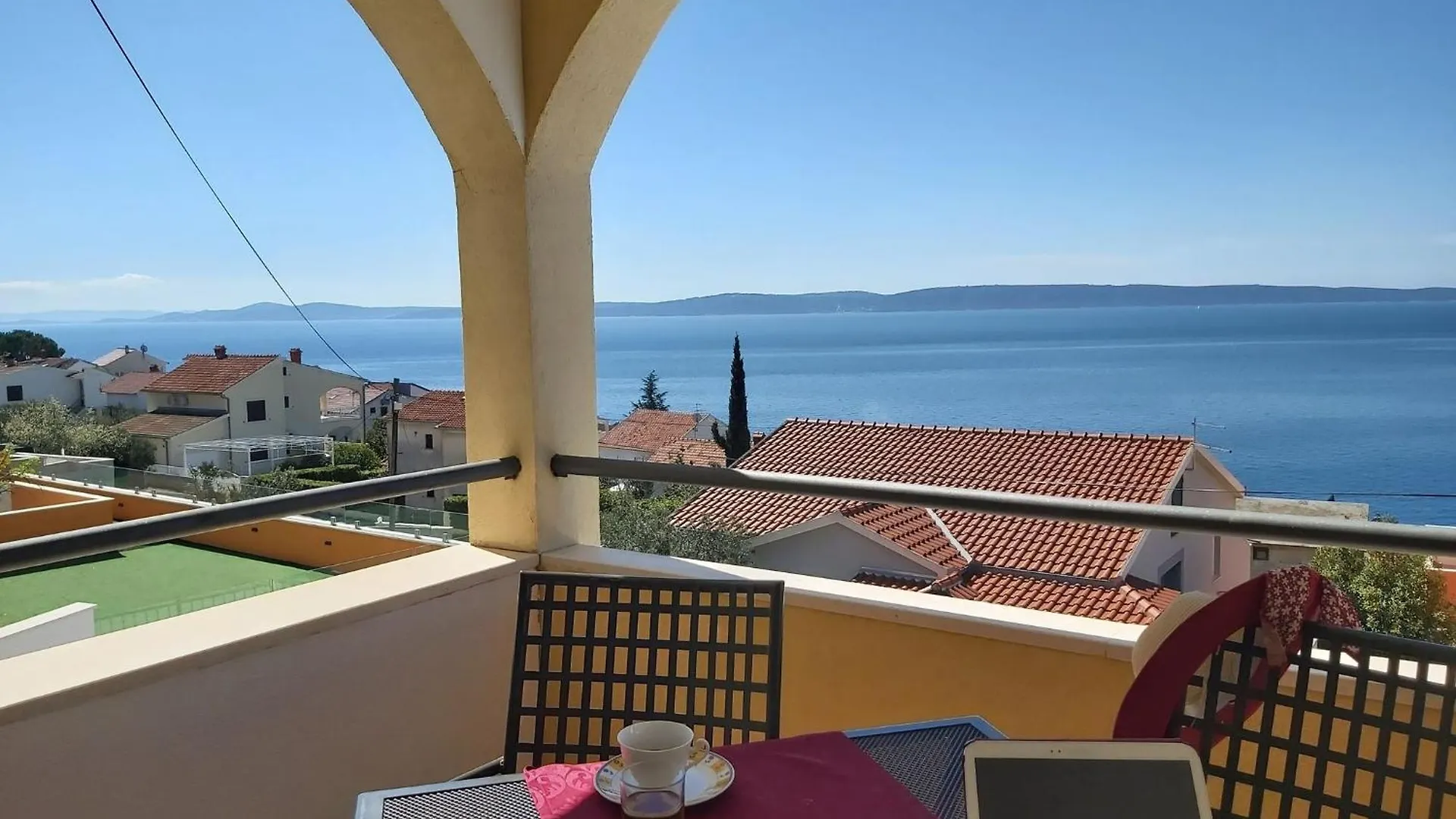 Heated Swimming Pool, Stunning Sea View Terrace A9 Apartment Trogir