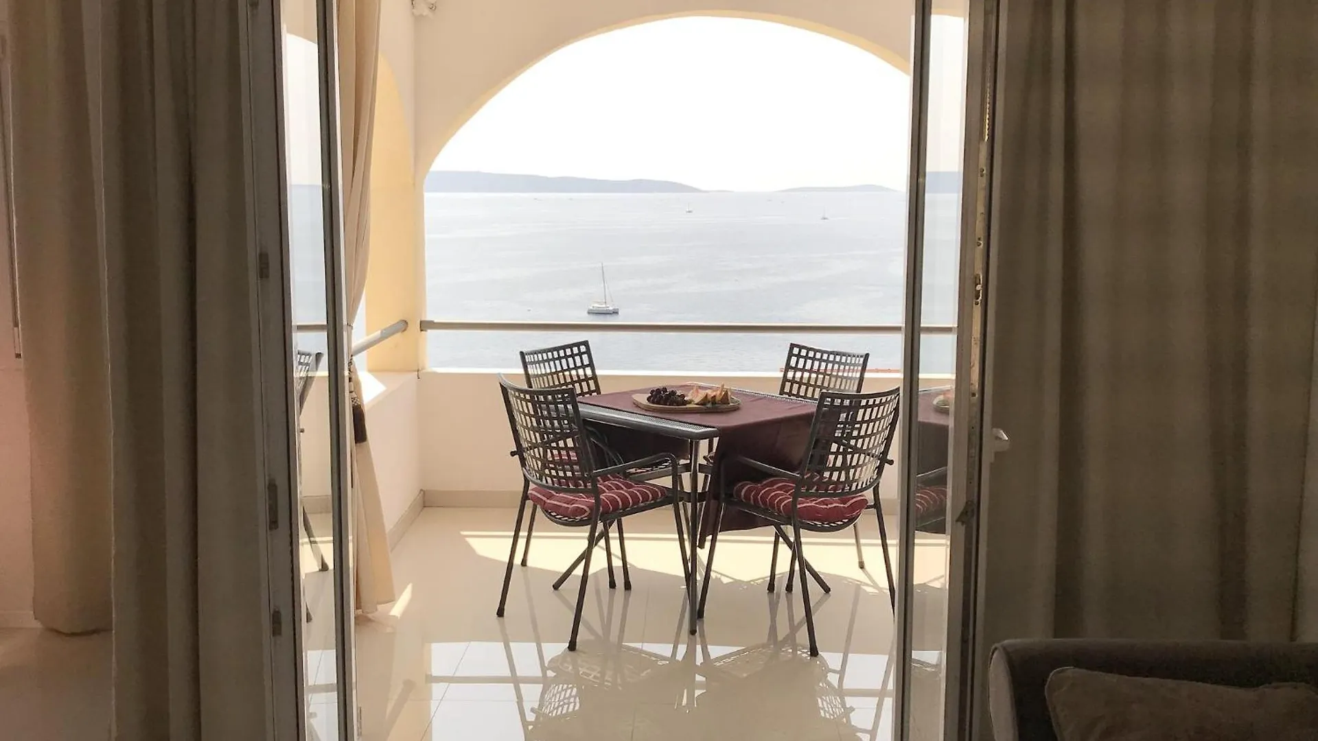 Heated Swimming Pool, Stunning Sea View Terrace A9 Apartment Trogir