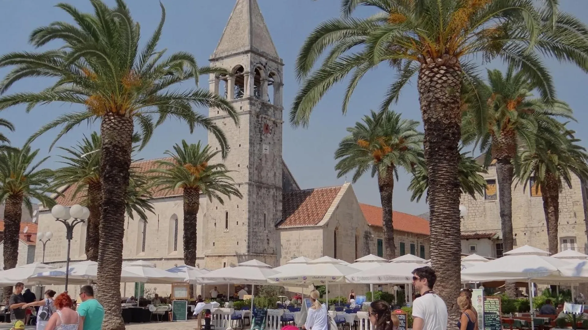 Heated Swimming Pool, Stunning Sea View Terrace A9 Apartment Trogir