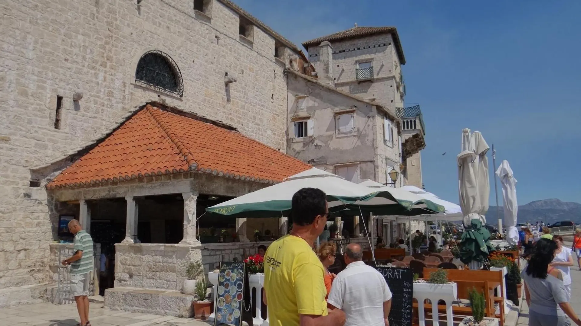 Heated Swimming Pool, Stunning Sea View Terrace A9 Apartment Trogir 0*,  Croatia
