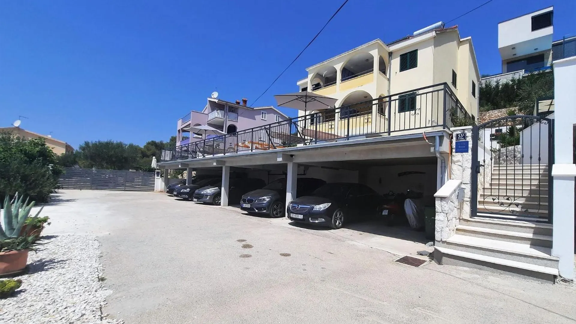Heated Swimming Pool, Stunning Sea View Terrace A9 Apartment Trogir 0*,  Croatia
