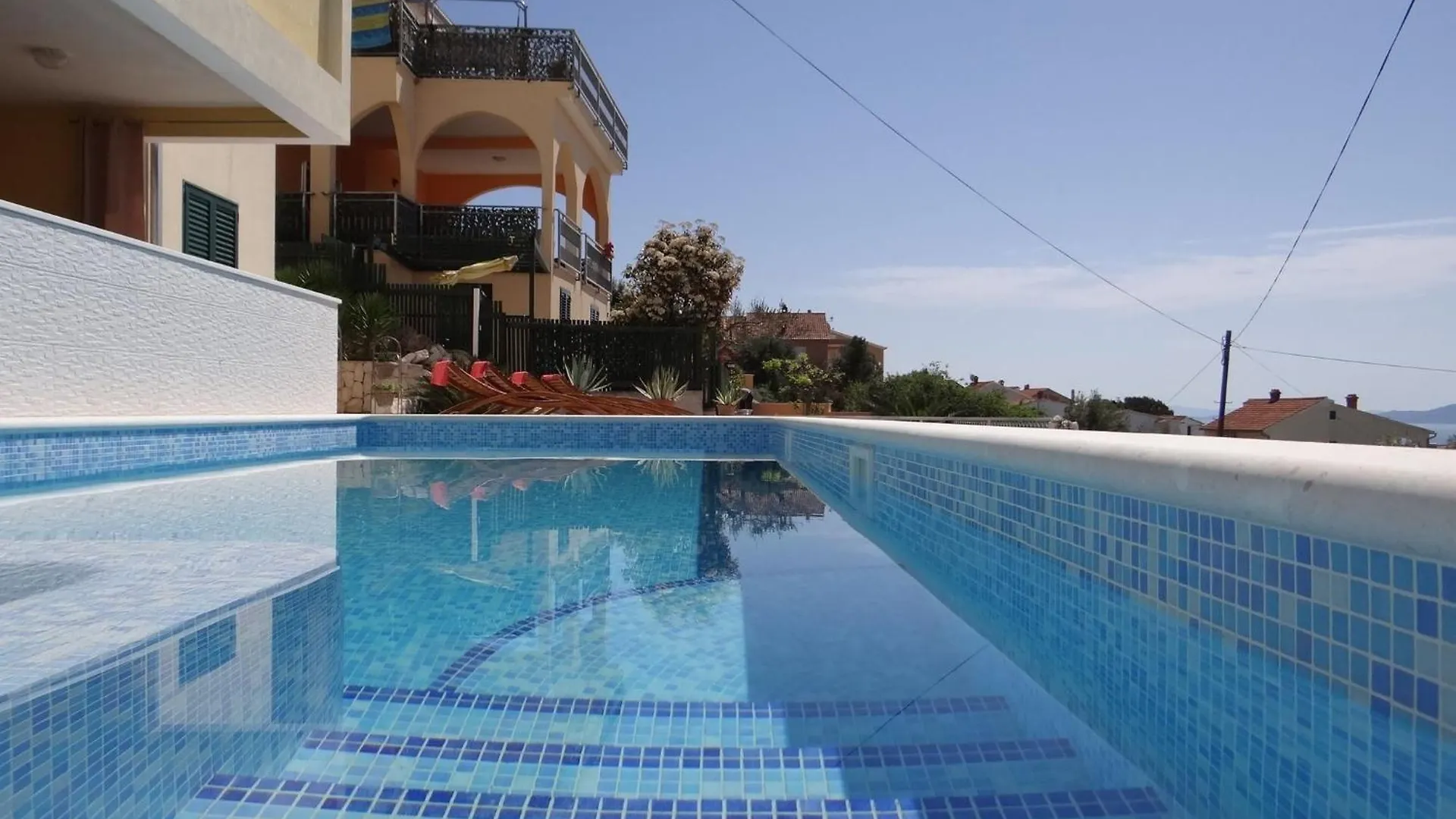 Heated Swimming Pool, Stunning Sea View Terrace A9 Apartment Trogir