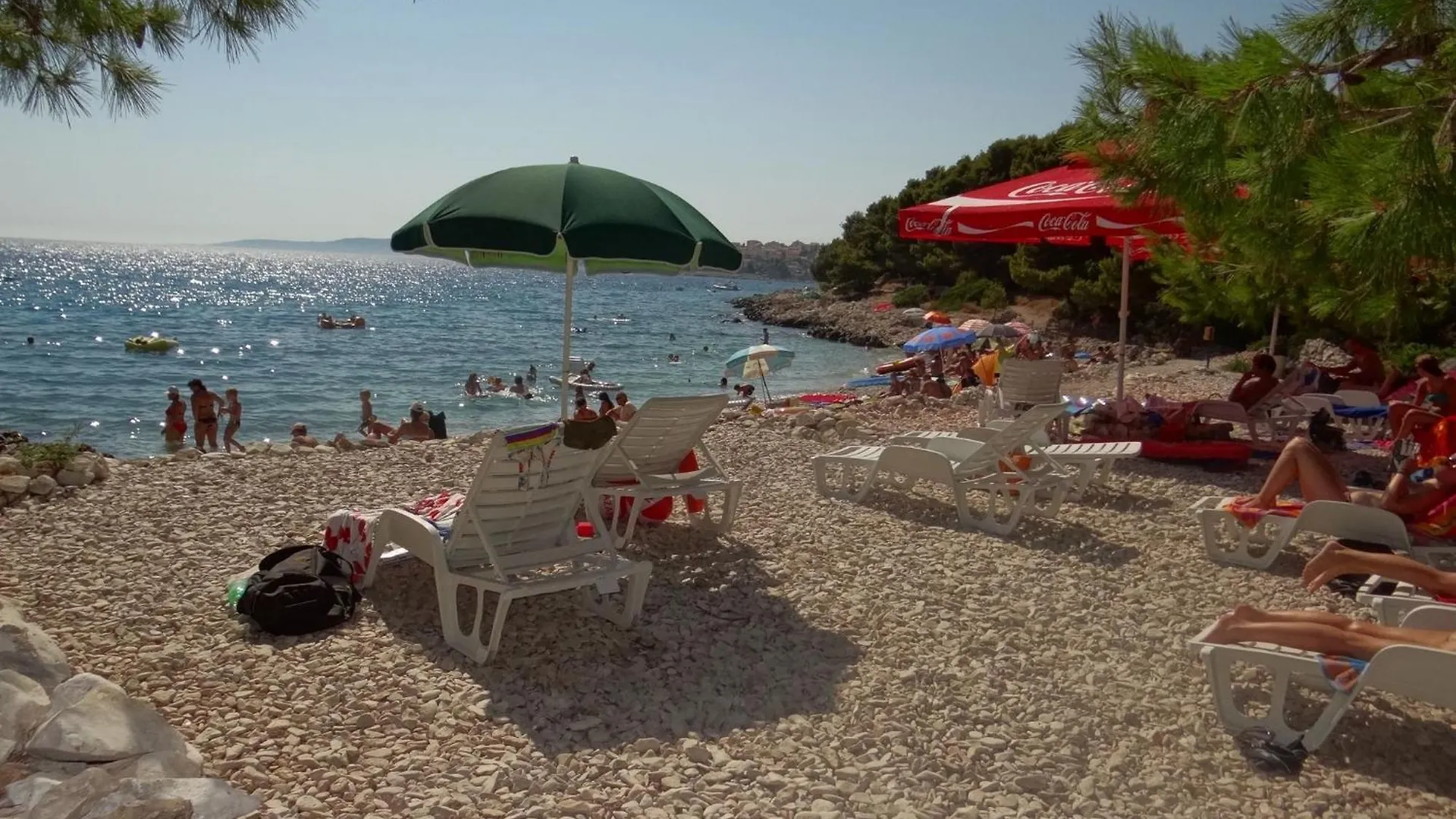Heated Swimming Pool, Stunning Sea View Terrace A9 Apartment Trogir